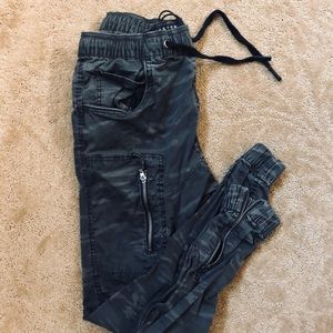 Cotton On Camo Zip Joggers (28”)